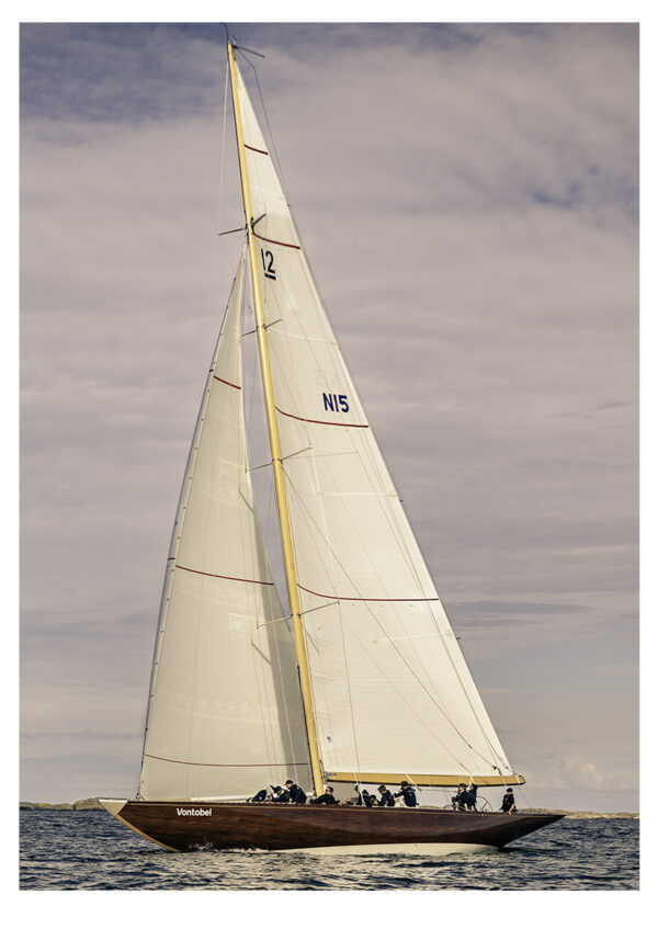 Marstrand 12 Metre Cup - Nini Anker in full pride - Bild 2