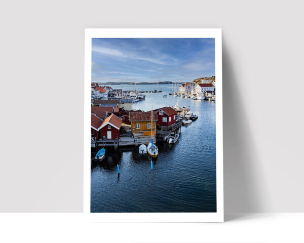 Grundsund's boathouses