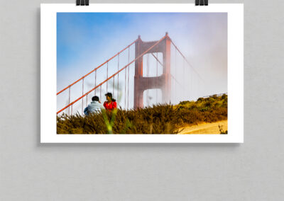 Hill above Golden Gate