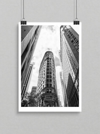 Narrow street of New York