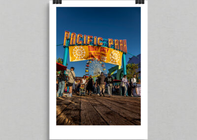 Pacific Park entrance at Santa Monica Pier